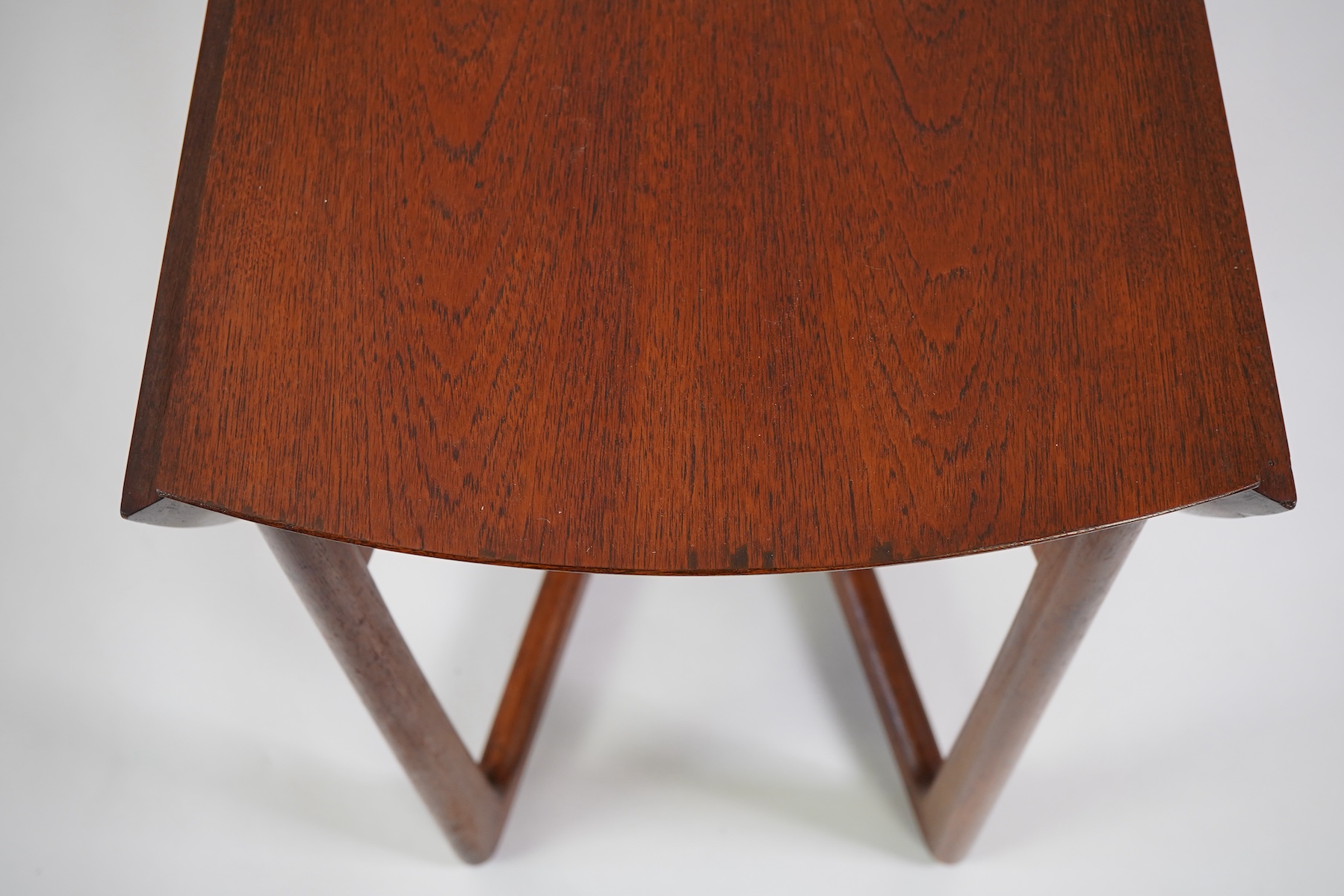 Peter Hvidt (Danish, 1916–1986) and Orla Mølgaard-Nielsen (Danish, 1907–1993) for France & Søn: A Model No. 20/59 teak drop leaf dining table